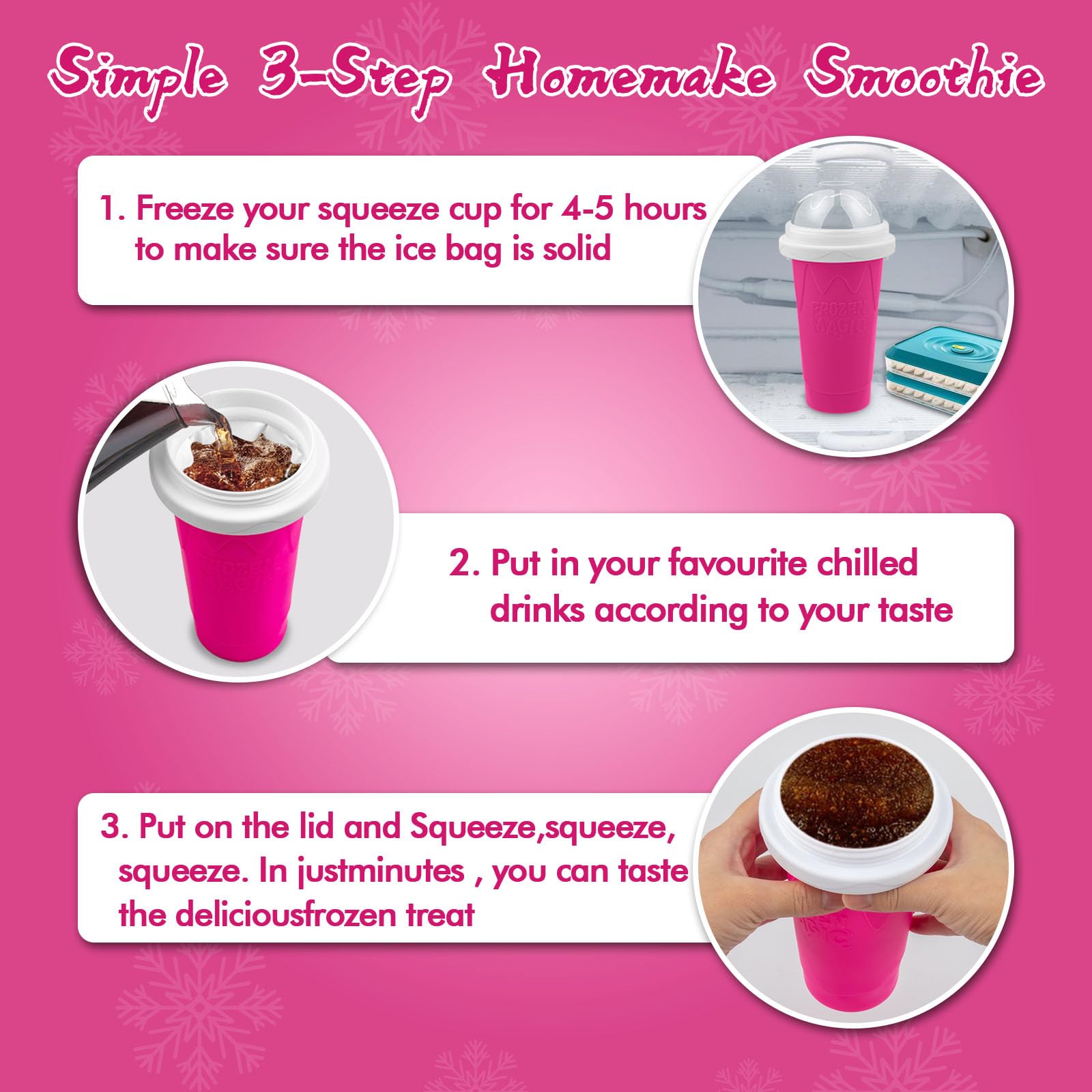 Jairuty slushie maker travel lids enable portable slushies anywhere