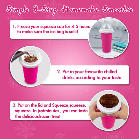 Jairuty slushie maker travel lids enable portable slushies anywhere