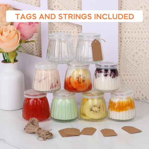 Jaisie.W compact jar with 2.65 x 2.61 inch dimensions for small portions.