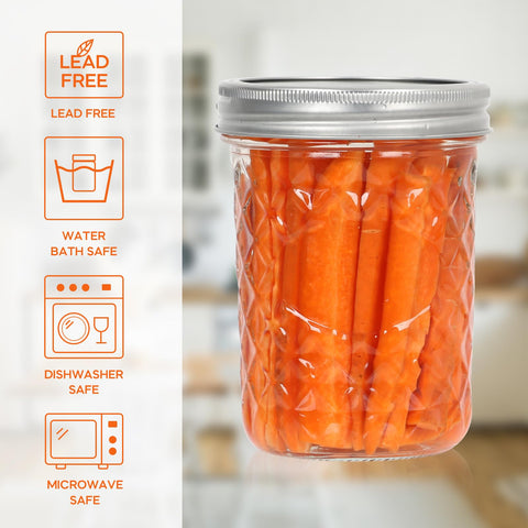 Jaisie.W 8 oz mason jar packaging shown for safe shipping