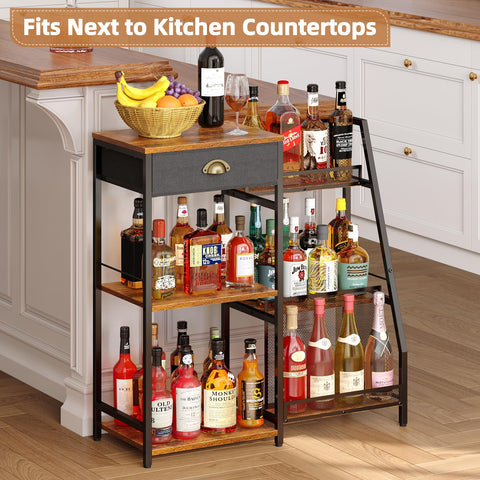 Jakyitvi apartment-friendly freestanding bar fits small spaces