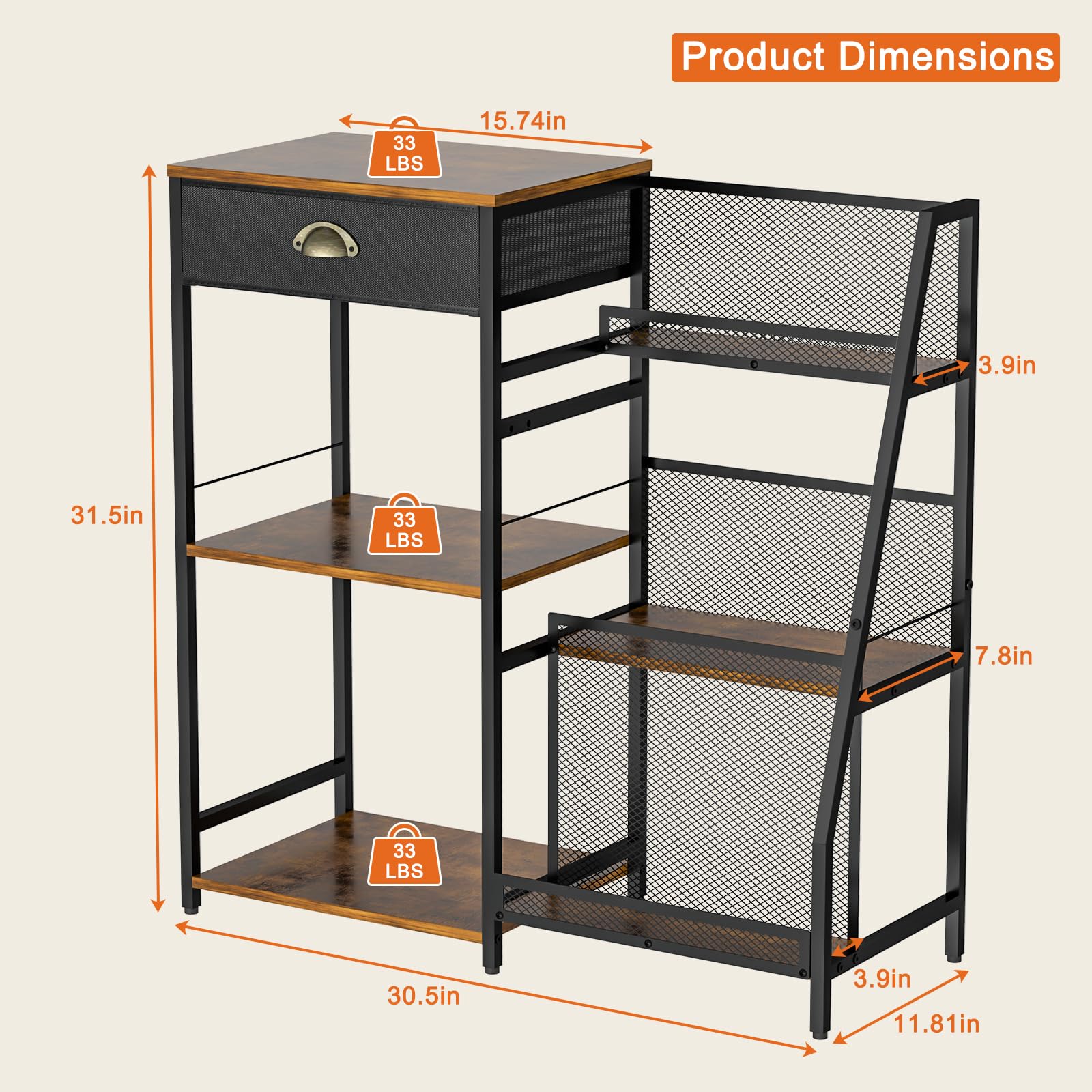 Jakyitvi cabinet hides bar tools in a fabric drawer