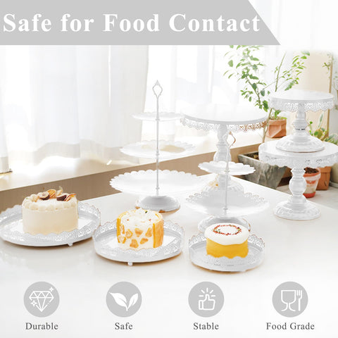 JALANCY multi-size cake stands with base for diverse presentation needs