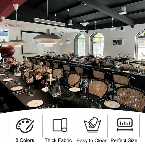 JALANCY versatile tablecover for buffets and displays at events