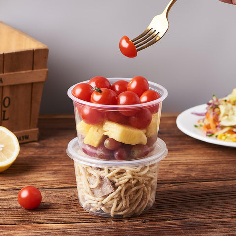 Jaluxing containers safe for top-shelf dishwasher cleaning
