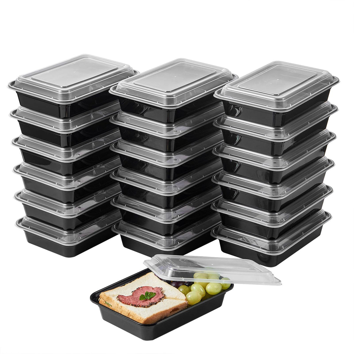 Jaluxing meal prep containers with airtight lids for fresh lunches