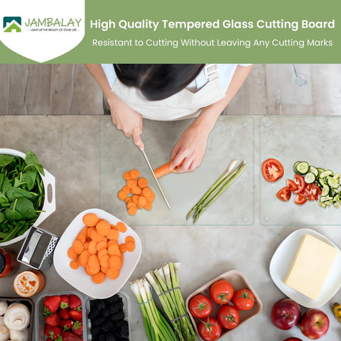JAMBALAY heat-resistant board tolerates hot pots up to 716°F
