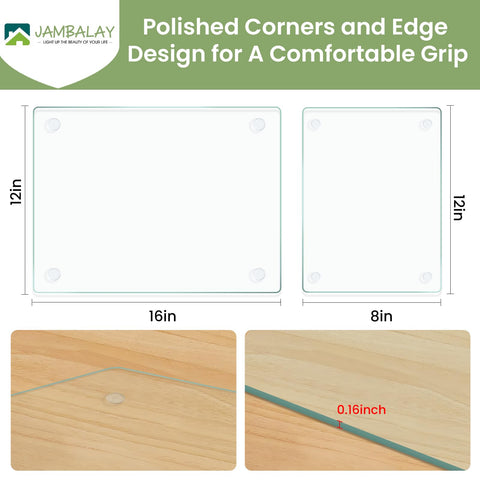 JAMBALAY scratch-resistant surface resists marks from knives