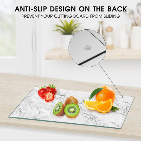 JAMBALAY board demonstrates dishwasher-safe strength and shatter resistance.