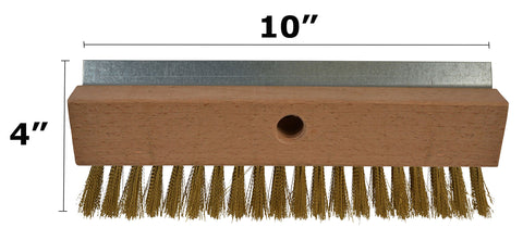 Janico 4004 rust-proof steel scraper for durable daily oven maintenance.