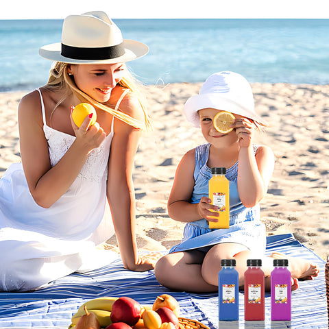 Janisfirst usage ideas for smoothies, juice, and cold drinks.