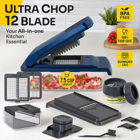 JANSKA UltraChop blades slice cleanly with lasting sharpness for precise cuts