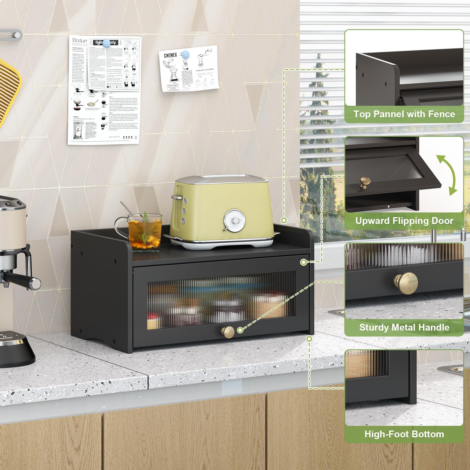 Close-up reveals natural bamboo texture and a smooth magnetic latch.