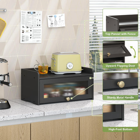 Close-up reveals natural bamboo texture and a smooth magnetic latch.