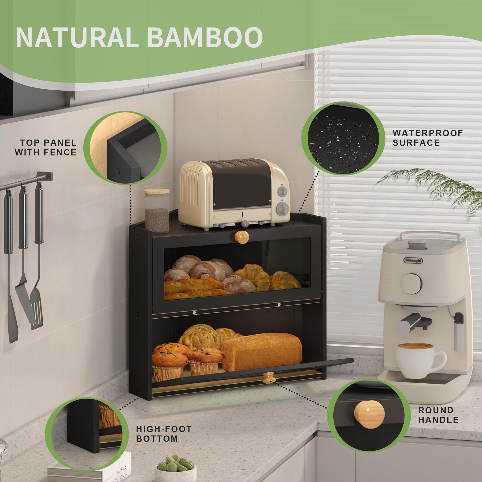 JANSNIMEN interior double-layer layout for versatile storage