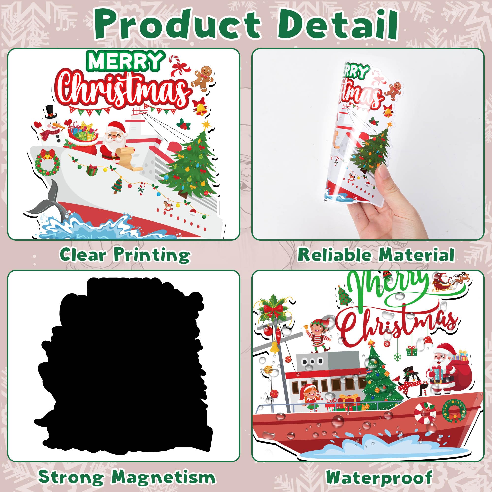 JAPBOR cruise ship magnet decorating cabin or fridge