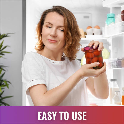 JAR HEADS easy-open design supports quick jar and bottle access in daily routines.