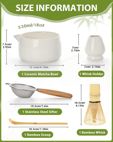 Jardin Tesoro ceramic matcha bowl interior glaze for easy cleaning