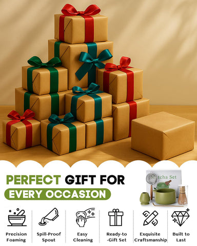 Jardin Tesoro matcha ceremony set suitable for gifting and ceremonies