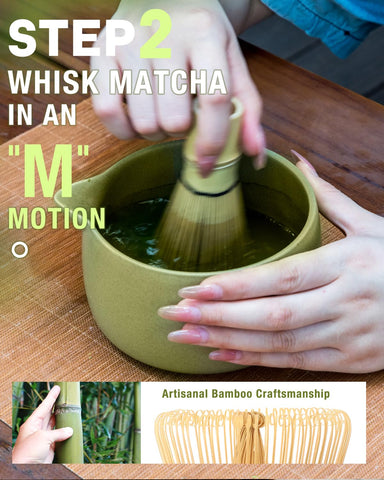 Jardin Tesoro matcha kit gift box ideal for beginners