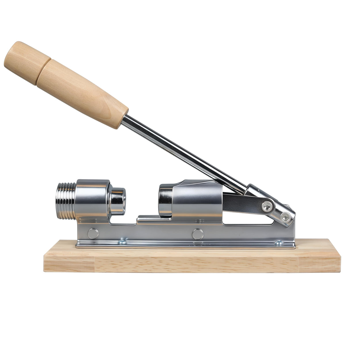 JARGUUO nutcracker with heavy-duty mechanism cracks nuts with precision on a sturdy base.