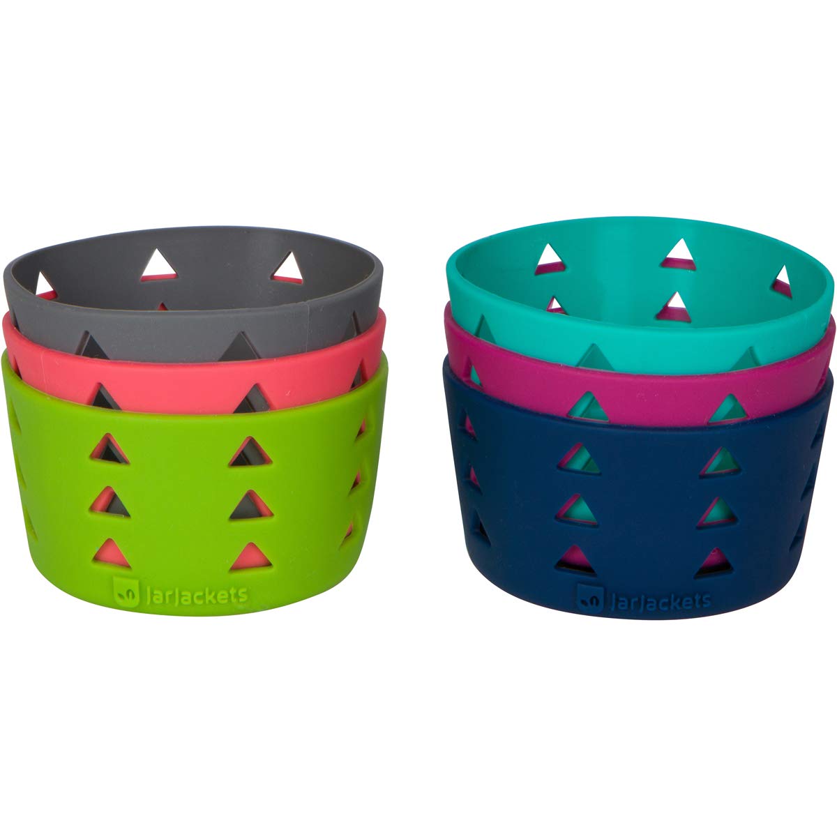 Non-toxic, BPA-free JarJackets sleeve for safer jar access.