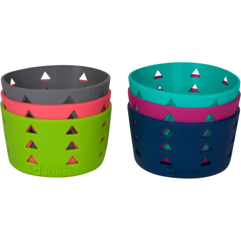 Non-toxic, BPA-free JarJackets sleeve for safer jar access.