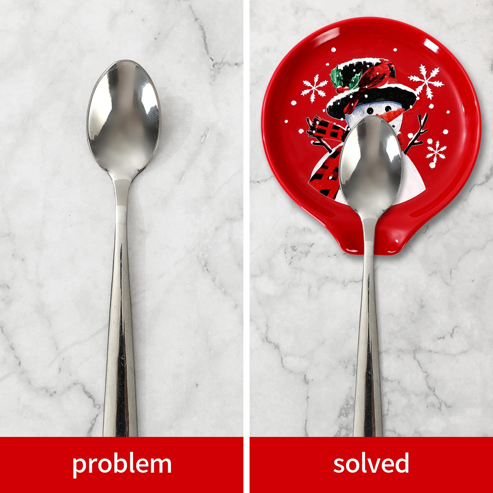 JarThenaAMCS holiday kitchen decor spoon rest complements a cozy bar or coffee setup.
