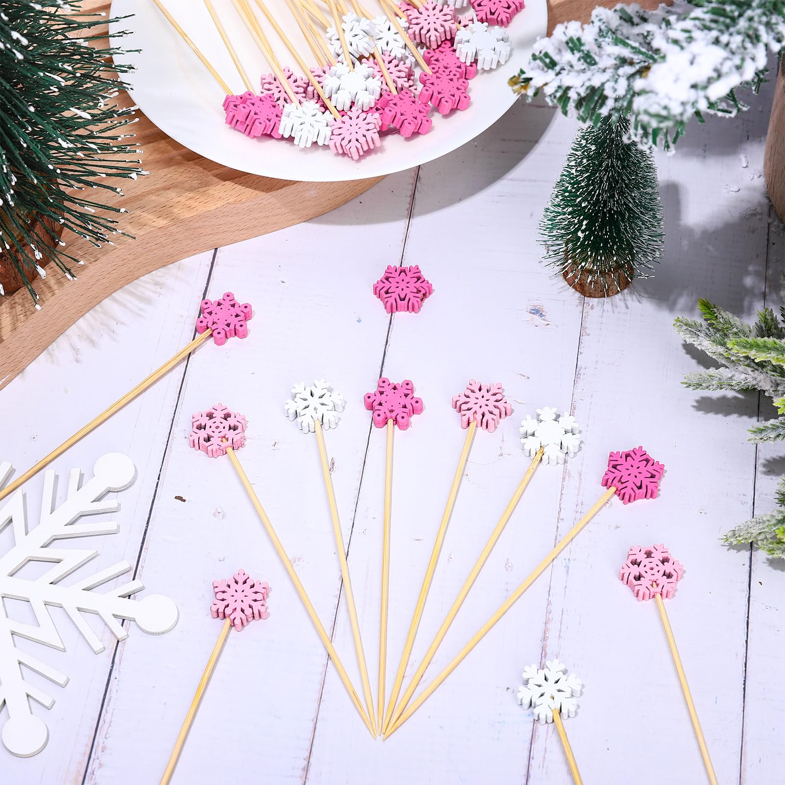 JarThenaAMCS pink white gradient cocktail picks elevate desserts and drinks