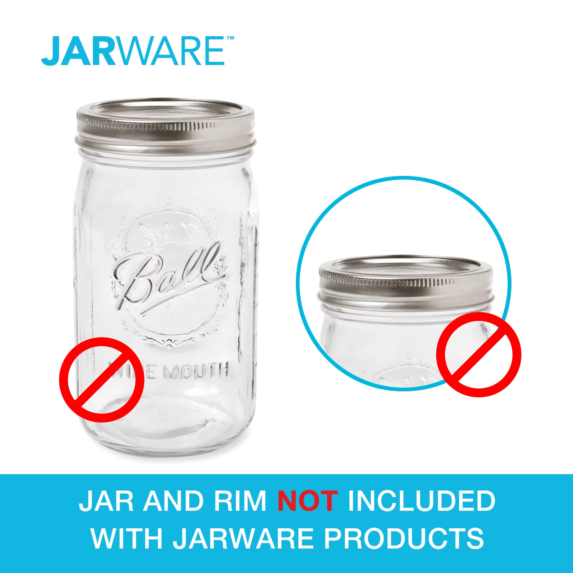 Jarware honey dipper lid on 16 oz jar for tea and toast use.