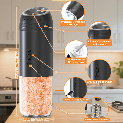 Jasee housewarming gift-ready design blends style with practical grinding.