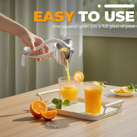 JASISS juicer handles lemons, limes, oranges and other fruits for versatile juice.