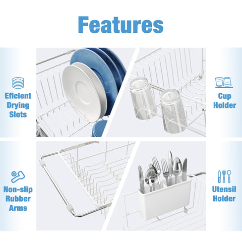 JASIWAY stainless steel rack is durable and easy to clean under running water