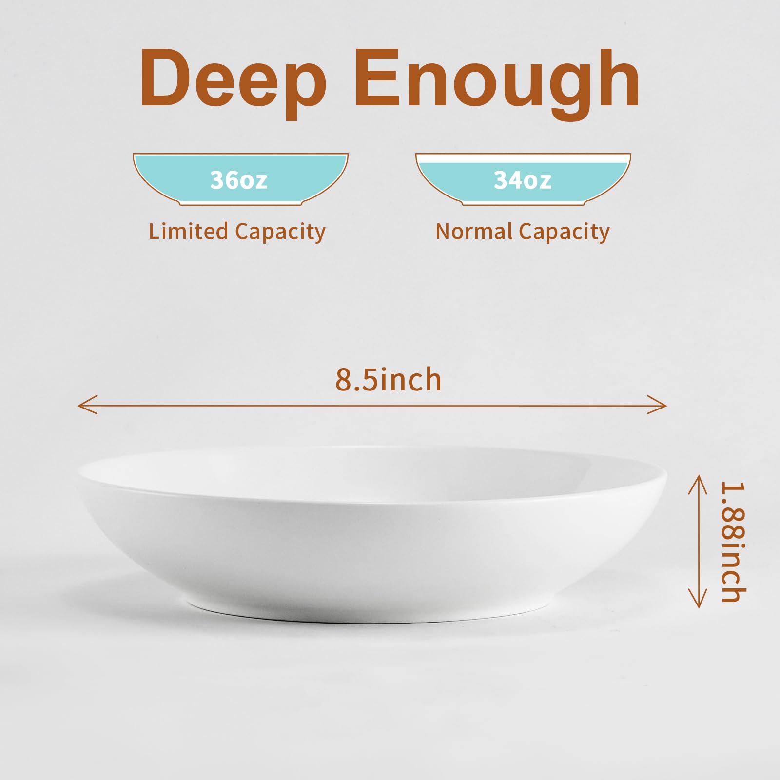 Jassceram off-white glaze close-up, durable and easy to clean.