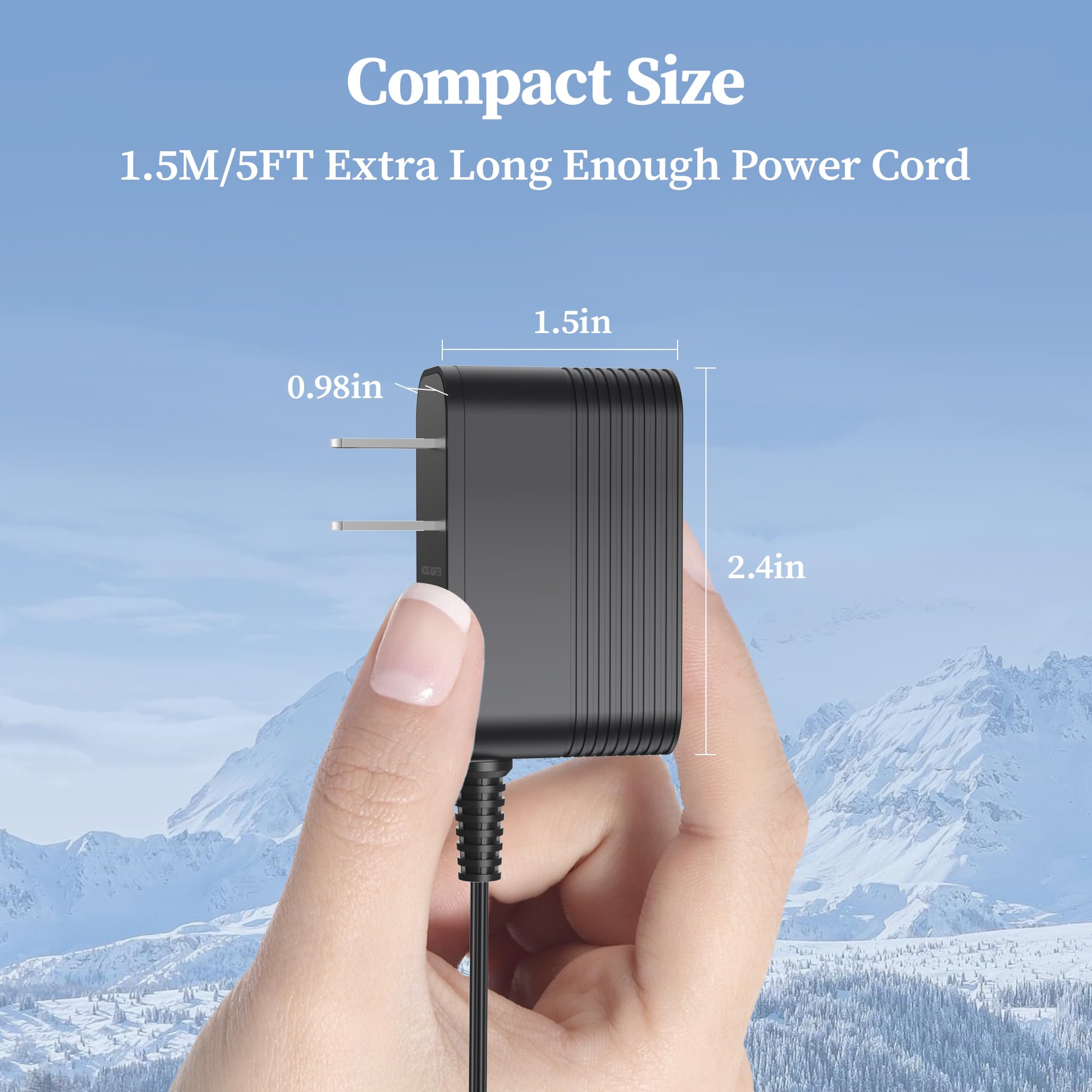 JATERSERN FCC and CE certified charger with safety protections