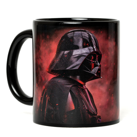 Javaas Star Vader mug in protective gift box with foam for safe gifting.