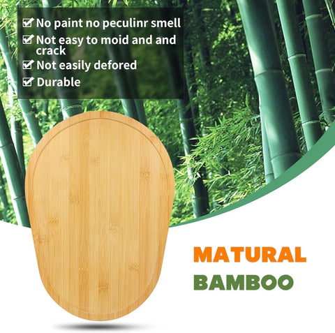 JAYOBGO Bamboo Slide Mat offers a smooth glide for busy kitchen tasks.