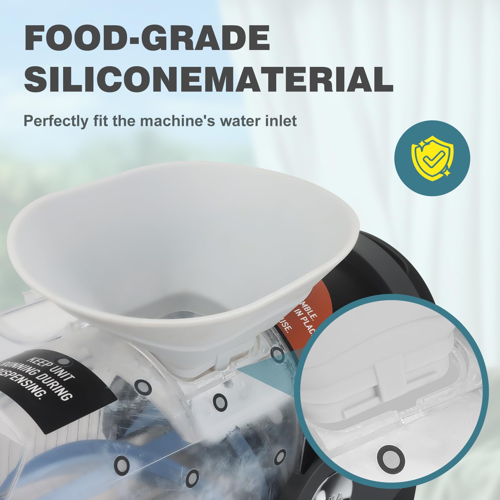 JAYOBGO BPA-free silicone resists warping for long-lasting use.