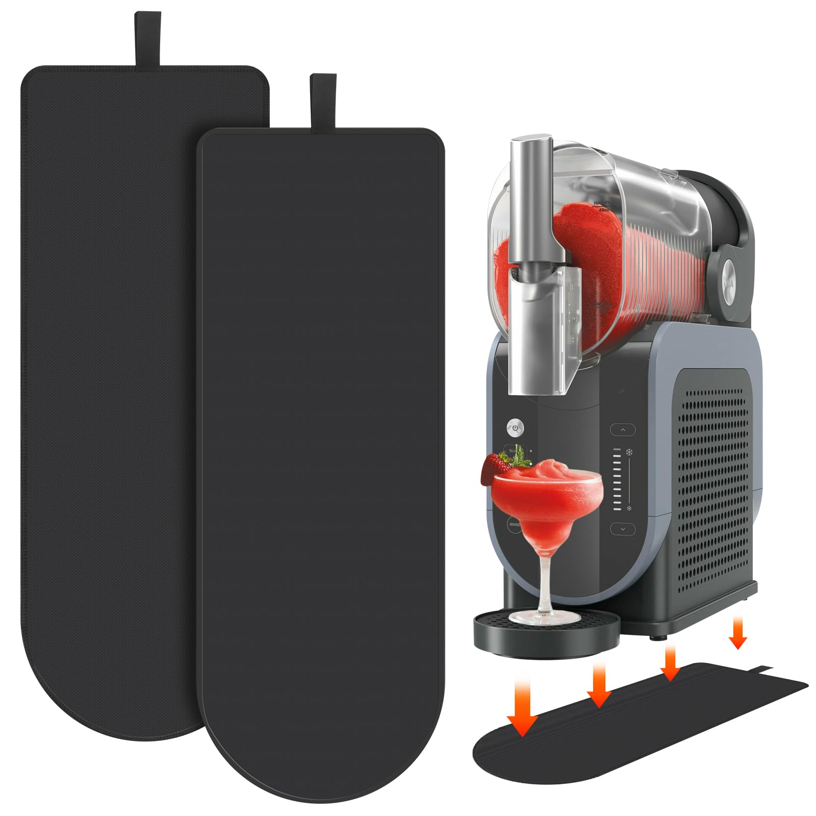 JAYOBGO Kitchen-organization aid keeps countertop tidy during busy mornings.