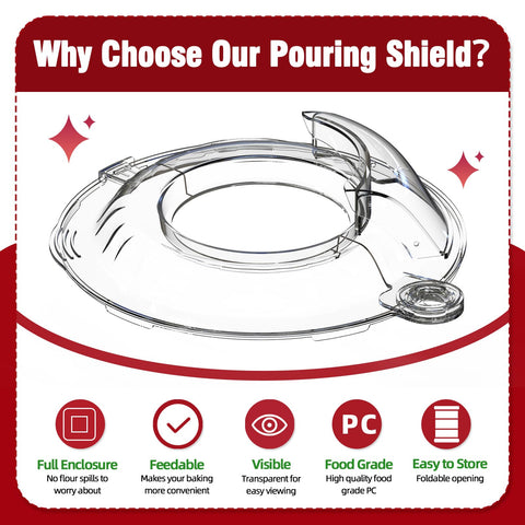 JAYOBGO shield compatibility with stainless steel bowls ensures secure fit.
