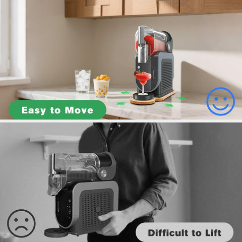 Jayobgo slushie machine accessory adds practical elegance to home setups.
