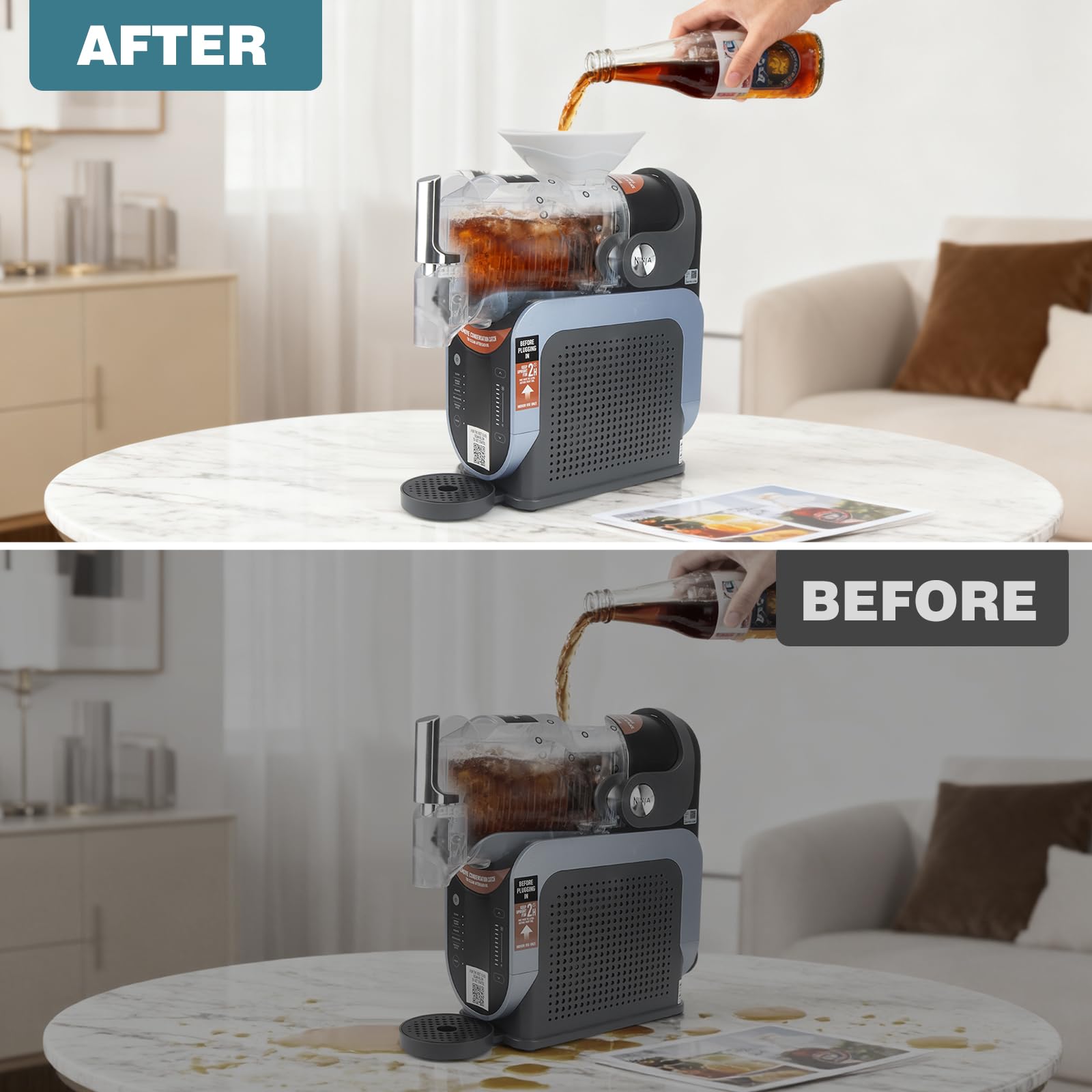 JAYOBGO snap-on design enables quick, tool-free setup.