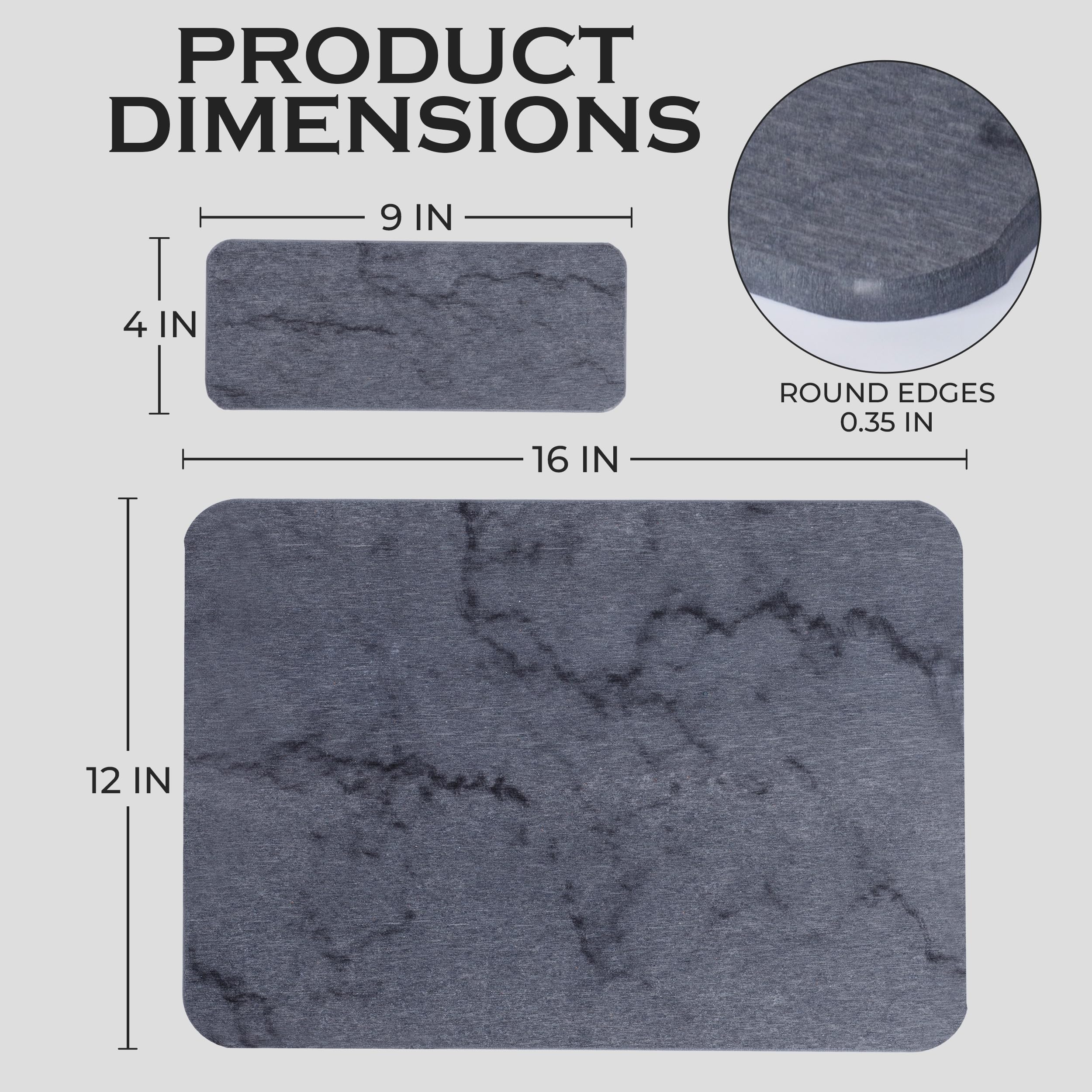 J.B stone drying mat diatomaceous earth delivers fast drying while staying stylish