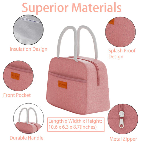 JBGOYON leak-proof seal with locking clips prevents leaks during travel.
