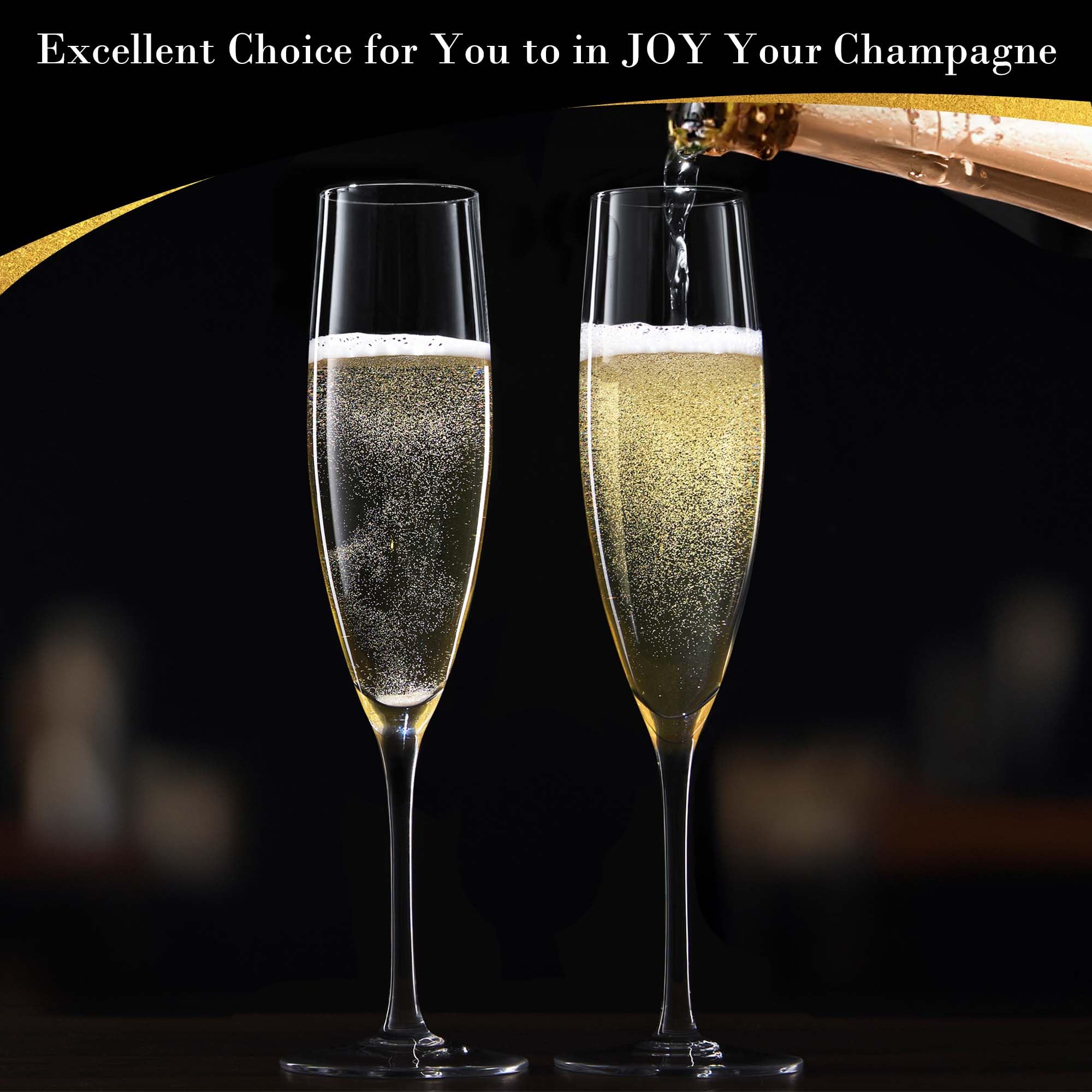 JBHO premium crystal glass elevates the toasting experience