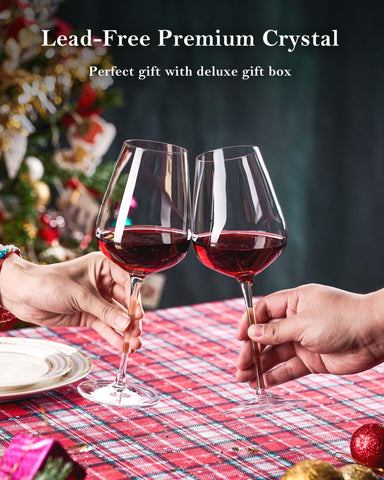 JBHO lightweight yet durable wine glass ideal for tasting sessions