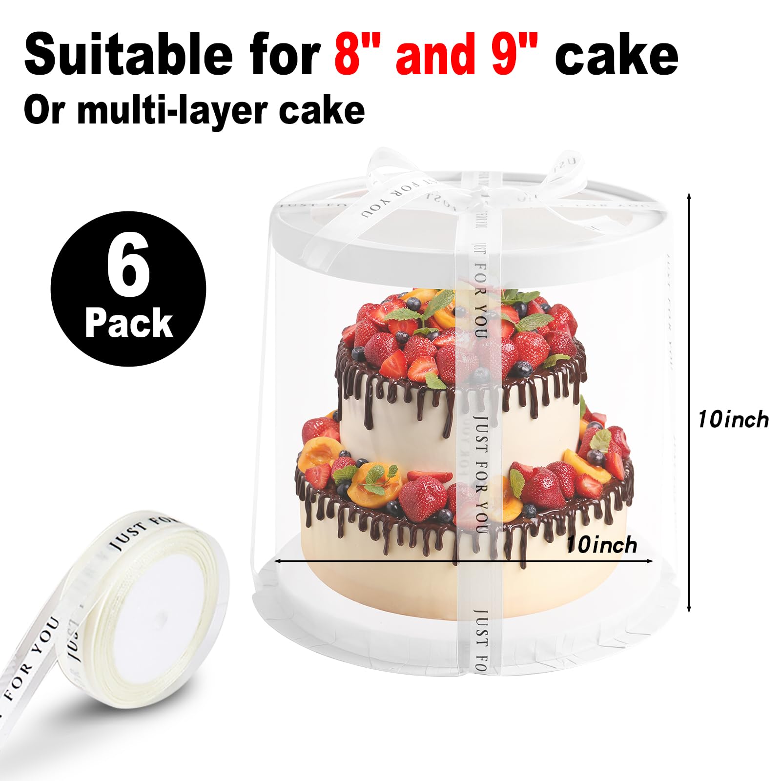 JCD transparent middle panel showcases pastry freshness and design.