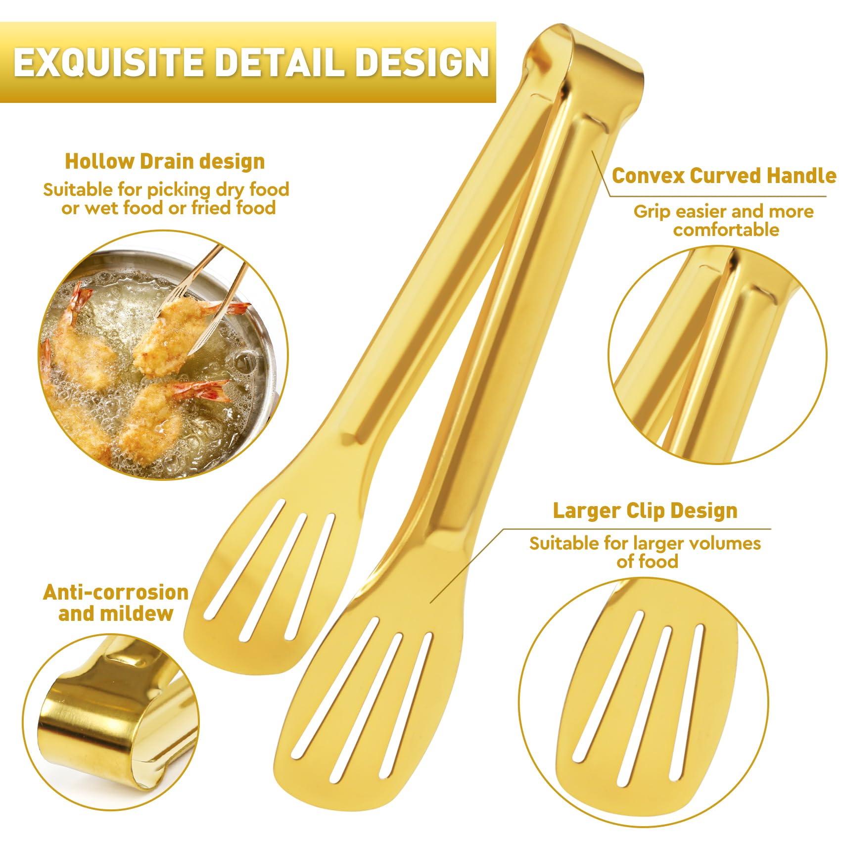 JCREN serving tongs on table at buffet ready for servings