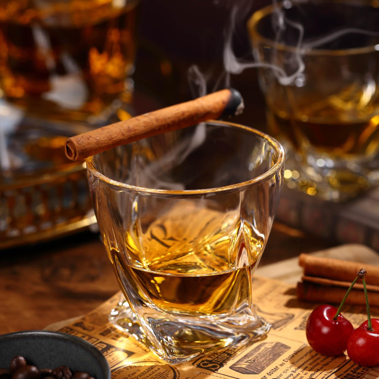 JDGOME elegant drinkware gift collection offers a tasteful present idea.
