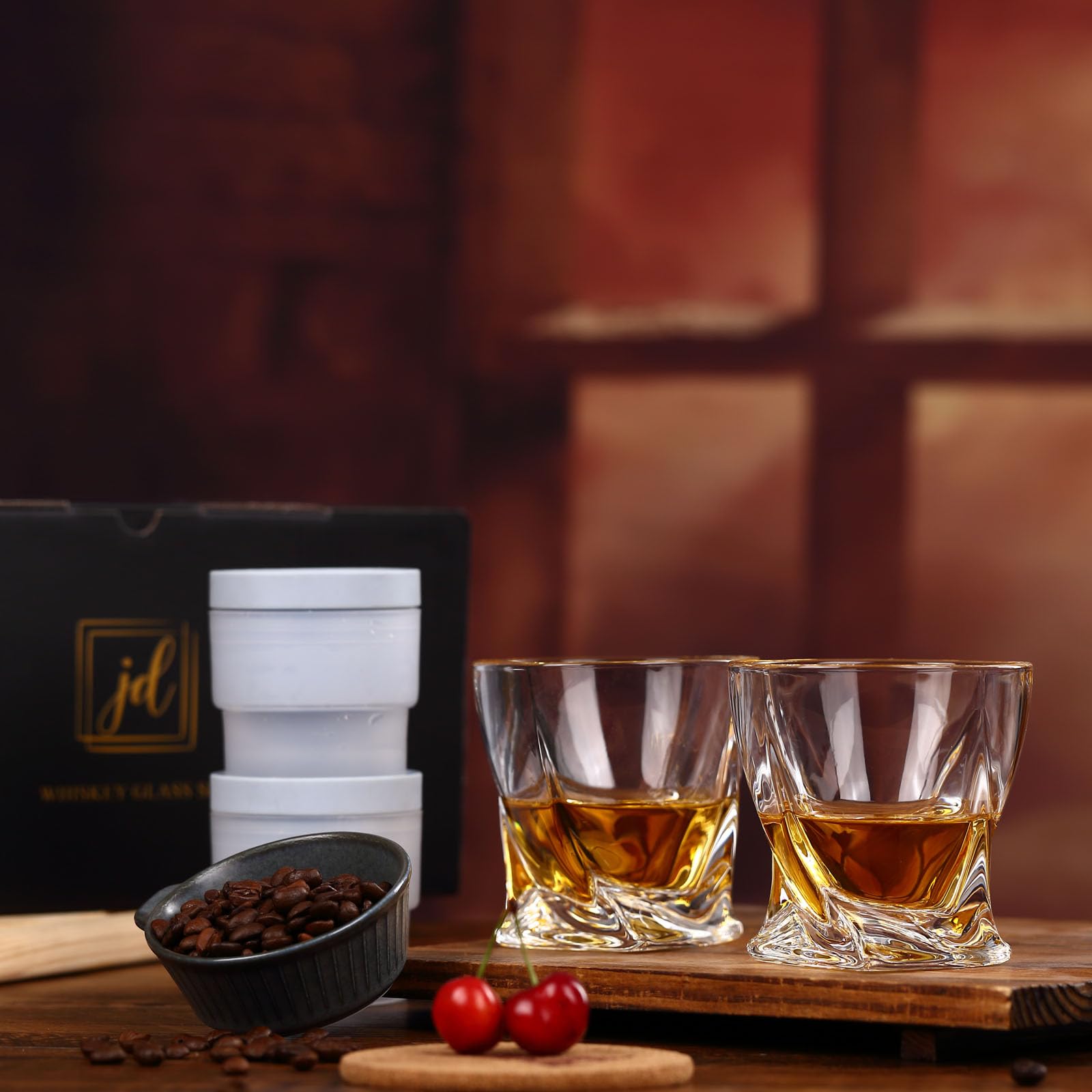 JDGOME scotch cocktail glasses designed for aroma-rich tasting experiences.